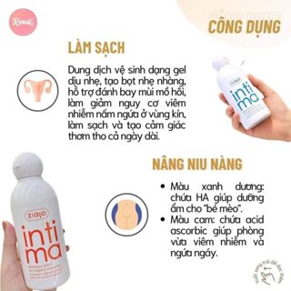 Dung dịch vệ sinh phụ nữ Intima Ziaja 500Ml chính hHãng