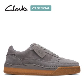 Giày sneaker da lộn nam clarks - craftcourtlace aw22