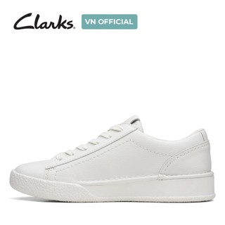 Giày Sneaker Da Lộn Nữ Clarks - CraftCup Walk