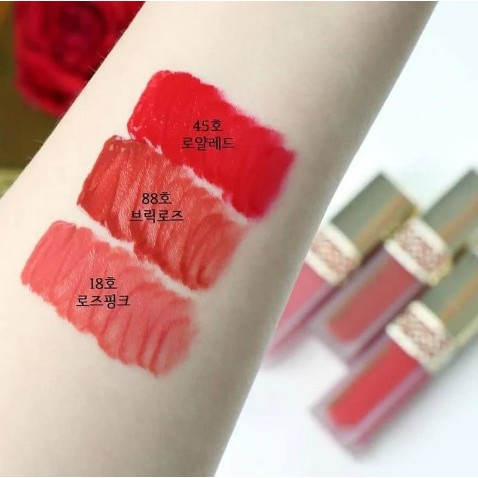 Son kem lì Whoo Velvet Liquid Lip Rouge minisize
