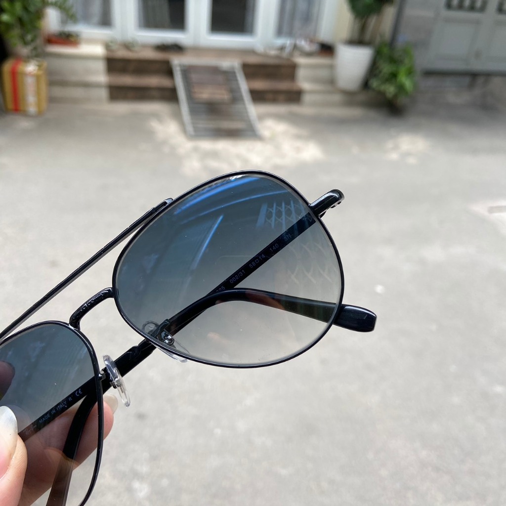 KÍNH RAYBAN GỌNG TITAN MẮT THUỶ TINH LOANG 2 MÀU size58