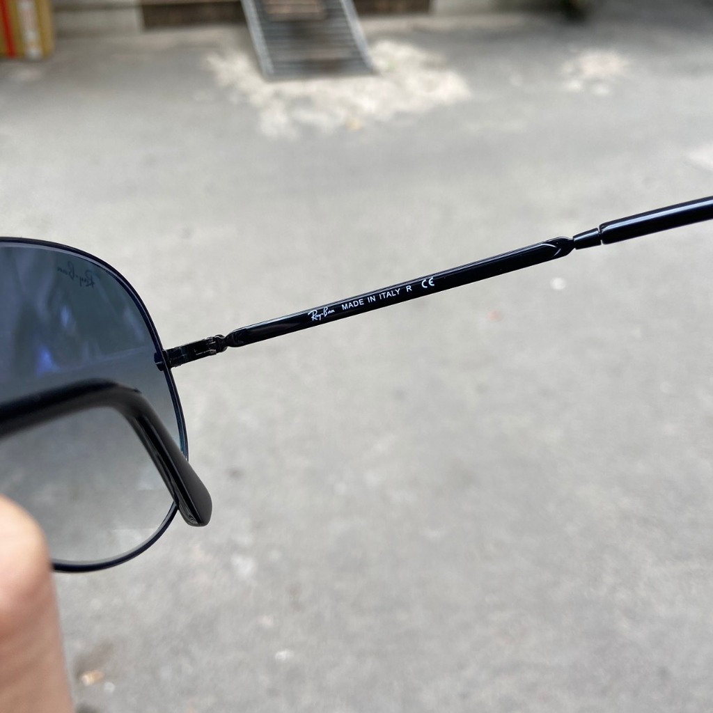 KÍNH RAYBAN GỌNG TITAN MẮT THUỶ TINH LOANG 2 MÀU size58