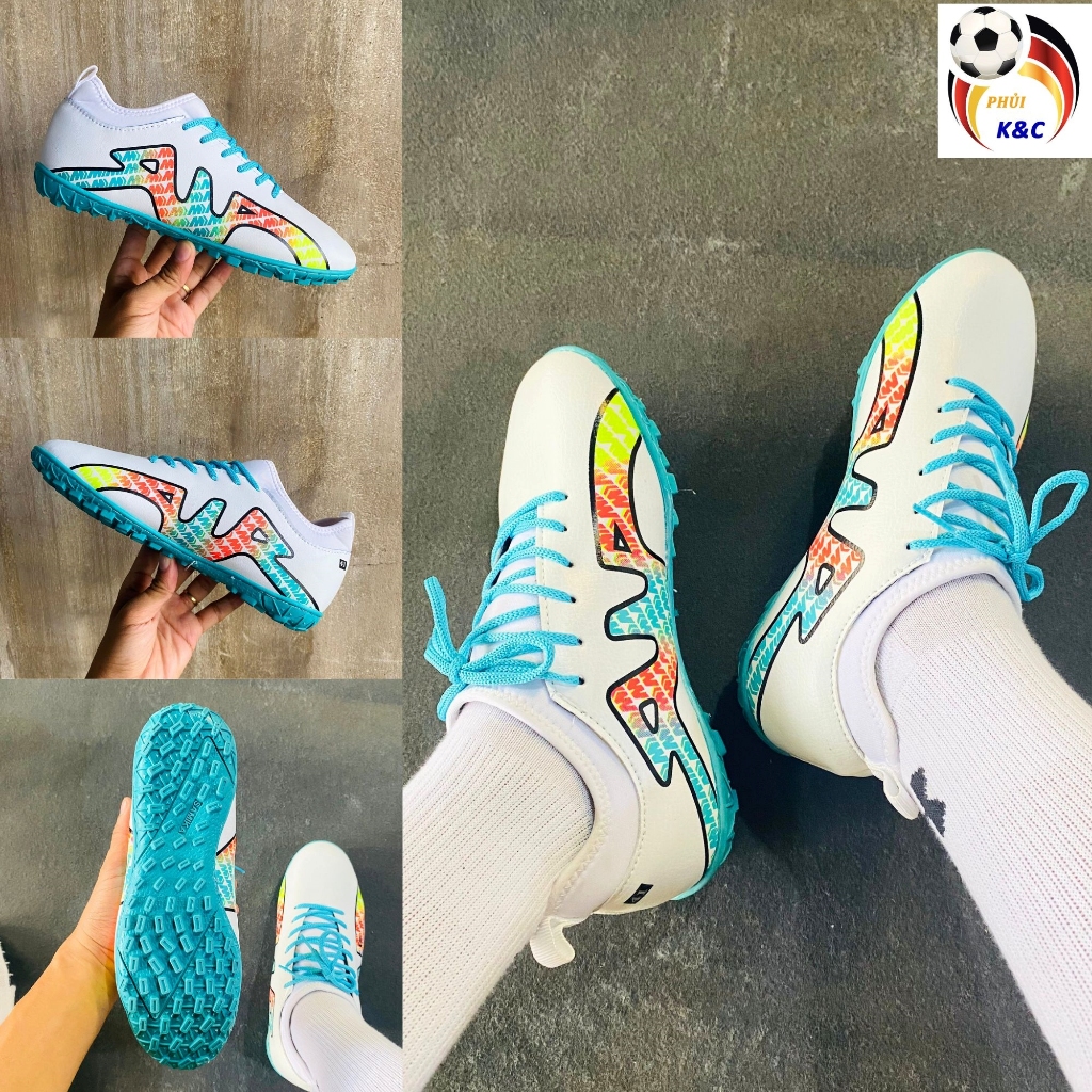 Giày bóng đá nam SuperFly 9 Air đế cao su có khâu full đế_Giày đá bóng Vapor 15 giá rẻ sân nhân tạo