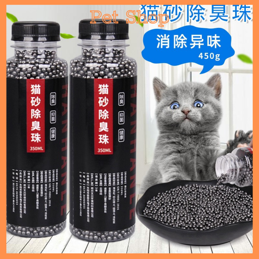 Hạt khử mùi cát mèo chó thú cưng, than hoạt tính