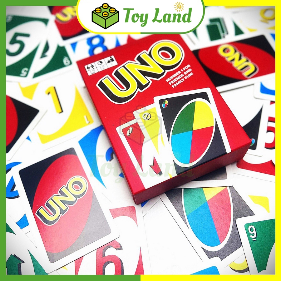 Bài Uno Boardgame 110 Lá Chất Giấy Siêu Dày Đồ Chơi Trẻ Em Trò Chơi Nhóm Bạn Xả Stress Giải Trí Vui Nhộn