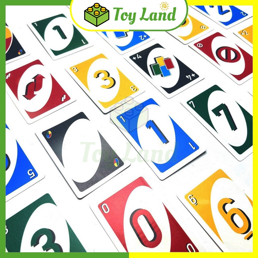 Bài Uno Boardgame 110 Lá Chất Giấy Siêu Dày Đồ Chơi Trẻ Em Trò Chơi Nhóm Bạn Xả Stress Giải Trí Vui Nhộn