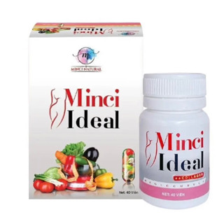  VIÊN UỐNG THẢO MỘC MINCI IDEAL - VIÊN UỐNG HỖ TRỢ GIẢM CÂN 40 VIÊN. 