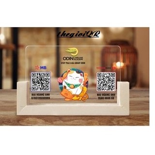 Bảng in mã Qr code in theo yêu cầu