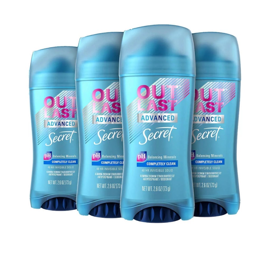 Lăn khử mùi Secret Outlast Advanced Antiperspirant Deodorant 2.6 oz 73g