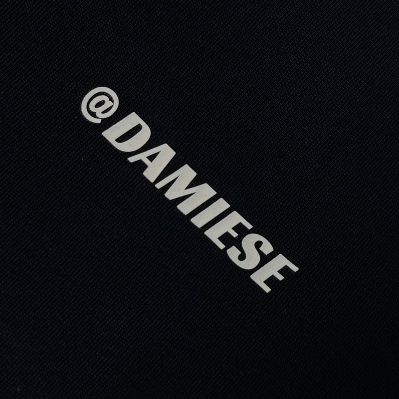 Áo Thun Trơn Basic DAMIESE Cotton 100% 250gsm