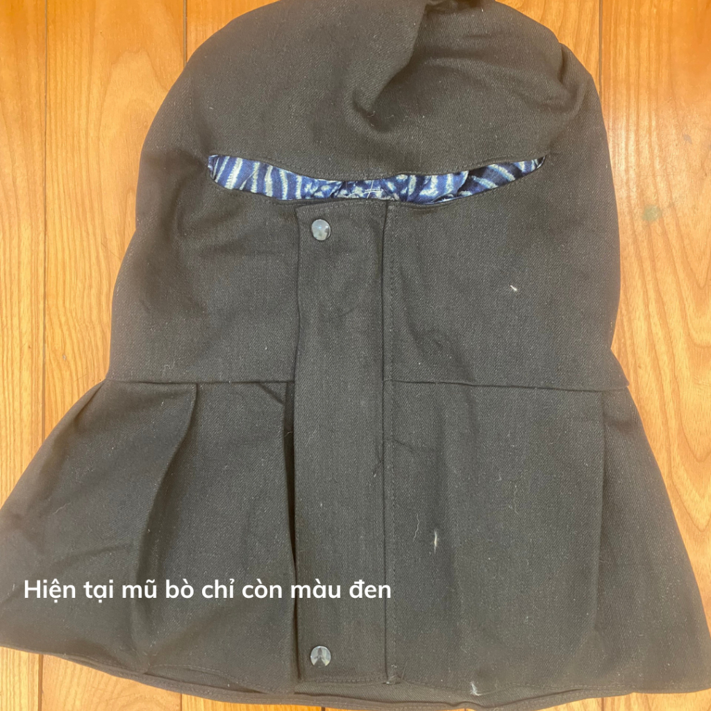 Mũ Bảo Hộ Vải Bò Chống Cháy Dày Dặn Chuyên Dụng Bảo Vệ Mặt Thợ Hàn