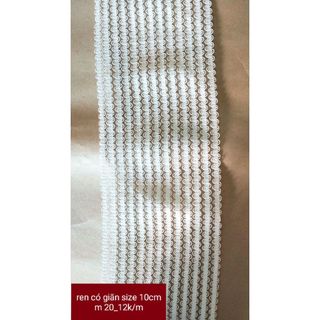 2 mét ren trắng trang trí bản lớn  (nhiều mẫu)