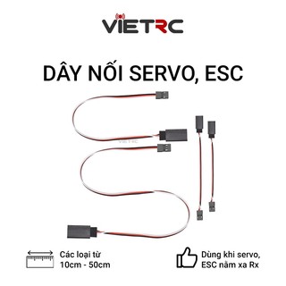Dây nối servo 10/20/30/50cm không khóa và có khóa