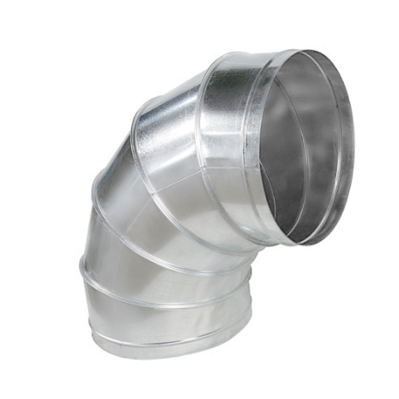 Cút nối ống gió tròn D100 ( Đủ KT )