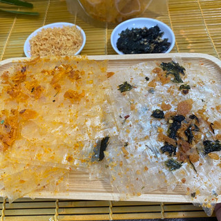Combo 500g bánh tráng ( CHÀ BÔNG + RONG BIỂN)