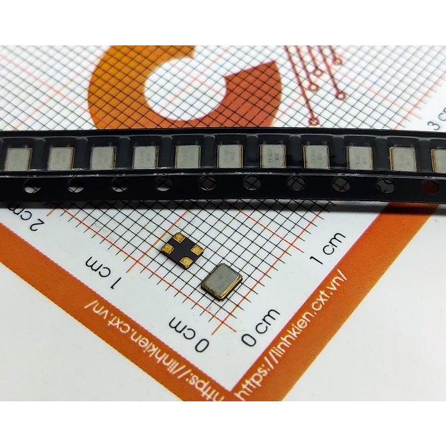 Thạch anh 3225 4 chân 3.2x2.5mm 8mHz 13mHz 16mHz 24mHz 25mHz 30mHz 32mHz