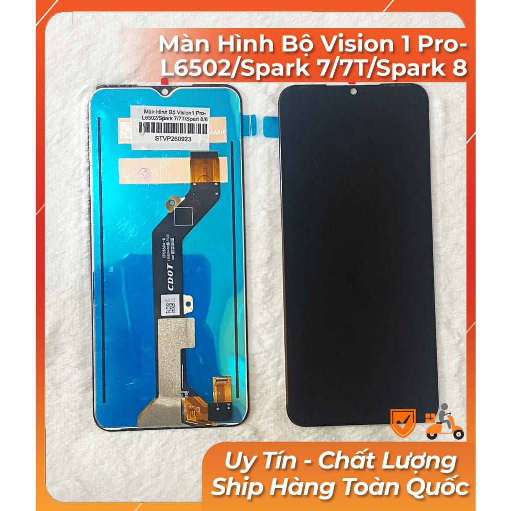 Màn Hình Bộ Vision 1 Pro- L6502/ Spark 7/ 7T/ Spark 8/6 Màn Mới Đẹp