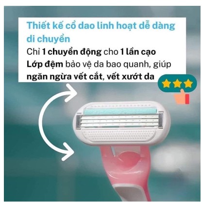 Dao cạo lông bikini body Gillete Venus Sensitive dành cho nữ