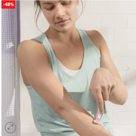 Dao cạo lông bikini body Gillete Venus Sensitive dành cho nữ