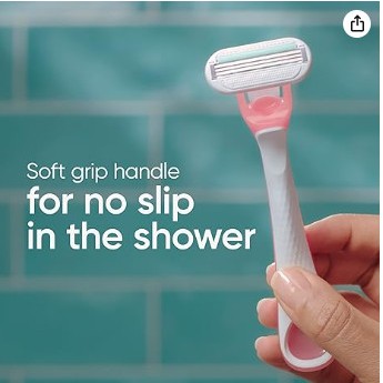 Dao cạo lông bikini body Gillete Venus Sensitive dành cho nữ