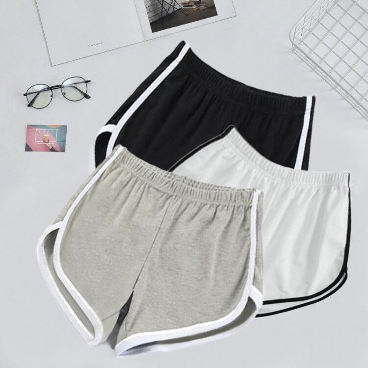 Quần short nữ chất cotton thoáng mát mặc nhà chơi thể thao tập gym QK-0012 - rosa babytee