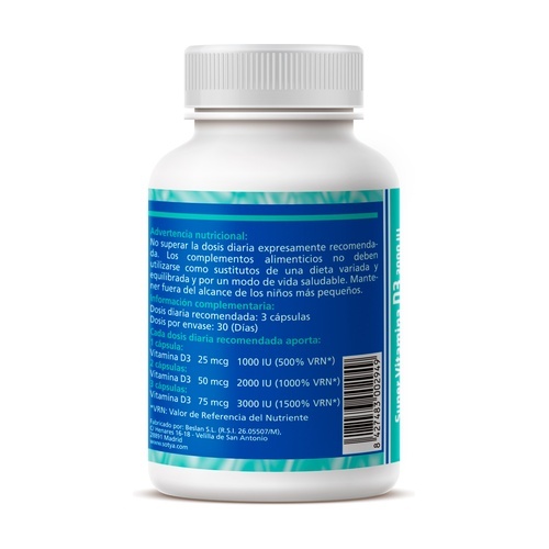 Viên bổ sung vitamin D3 1.000 IU Sotya