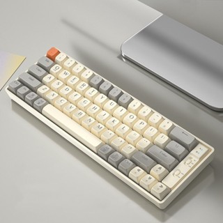 Bàn Phím Cơ Không Dây LANGTU GK65 HOTSWAP - Golden Switch - 3 chế độ kết nối - Pin trâu 3200mAh