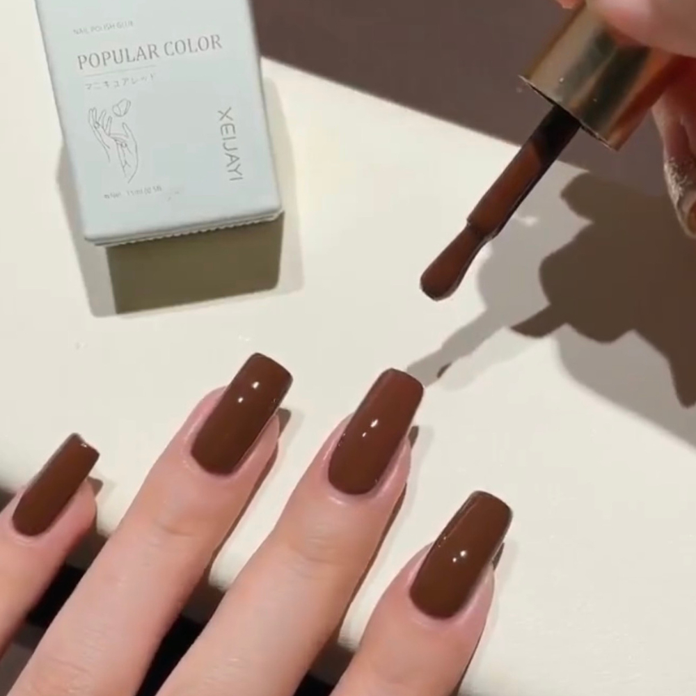 Sơn gel màu nâu socola XEIJAYI