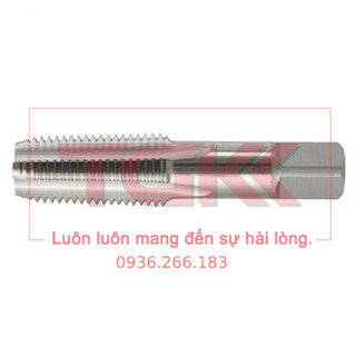 Taro ren ống (Ren côn) ren PT (1/16", 1/8", 1/4", 3/8", 1/2")