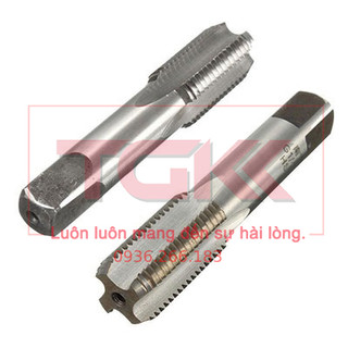 Taro ren ống (Ren côn) ren PT (1/16", 1/8", 1/4", 3/8", 1/2")