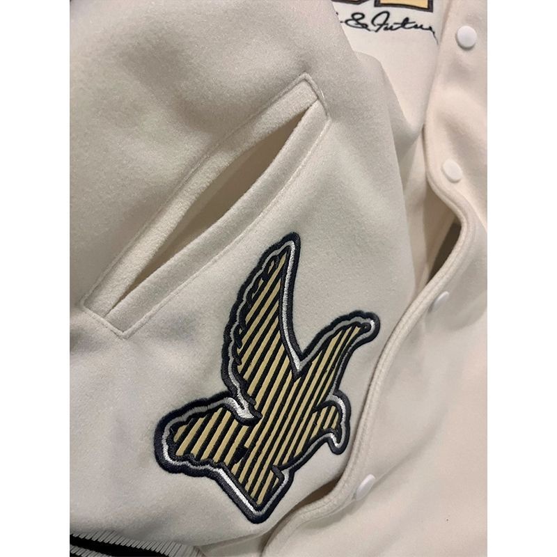 Áo khoác bomber varsity jacket nam nữ NEW YORK phong cách sweater chất nỉ bông cotton T02