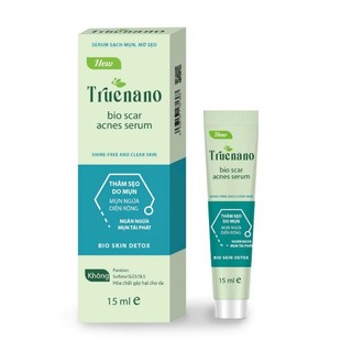 Serum chấm mụn, ngừa mụn, mờ sẹo thâm Truenano 15ml