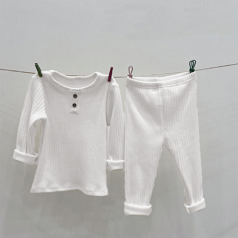 TE428- Bộ áo + quần chất cotton tăm xuất cho bé trai bé gái Hokiha Kids co giãn , mềm mại size 8-17kg