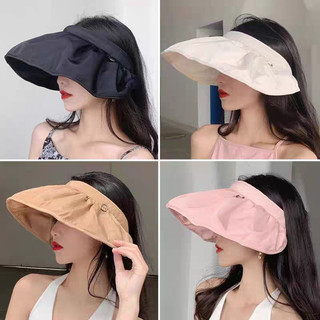 mũ vành rộng gấp gọn 2 in 1