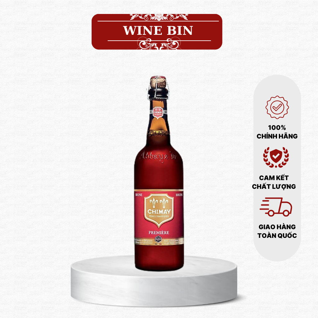 Bia Bỉ Chimay Đỏ (Red cap) Premier (750ml)