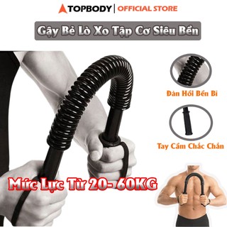 Thanh Gậy Tập Tay Lò Xo Đàn Hồi Cao Cấp, Gậy Bẻ Tập Cơ Tay, Vai, Ngực 20kg 30kg 40kg 50kg Tập Gym, Tập Thể Dục Tại Nhà