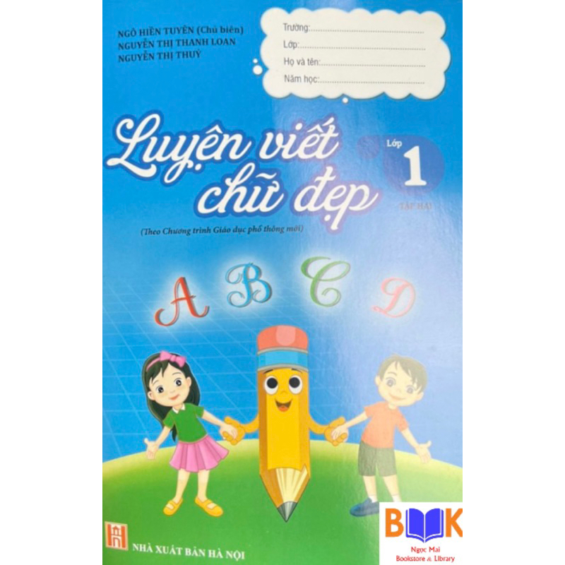 Sách -Luyện viết Chữ Đẹp Lớp 1
