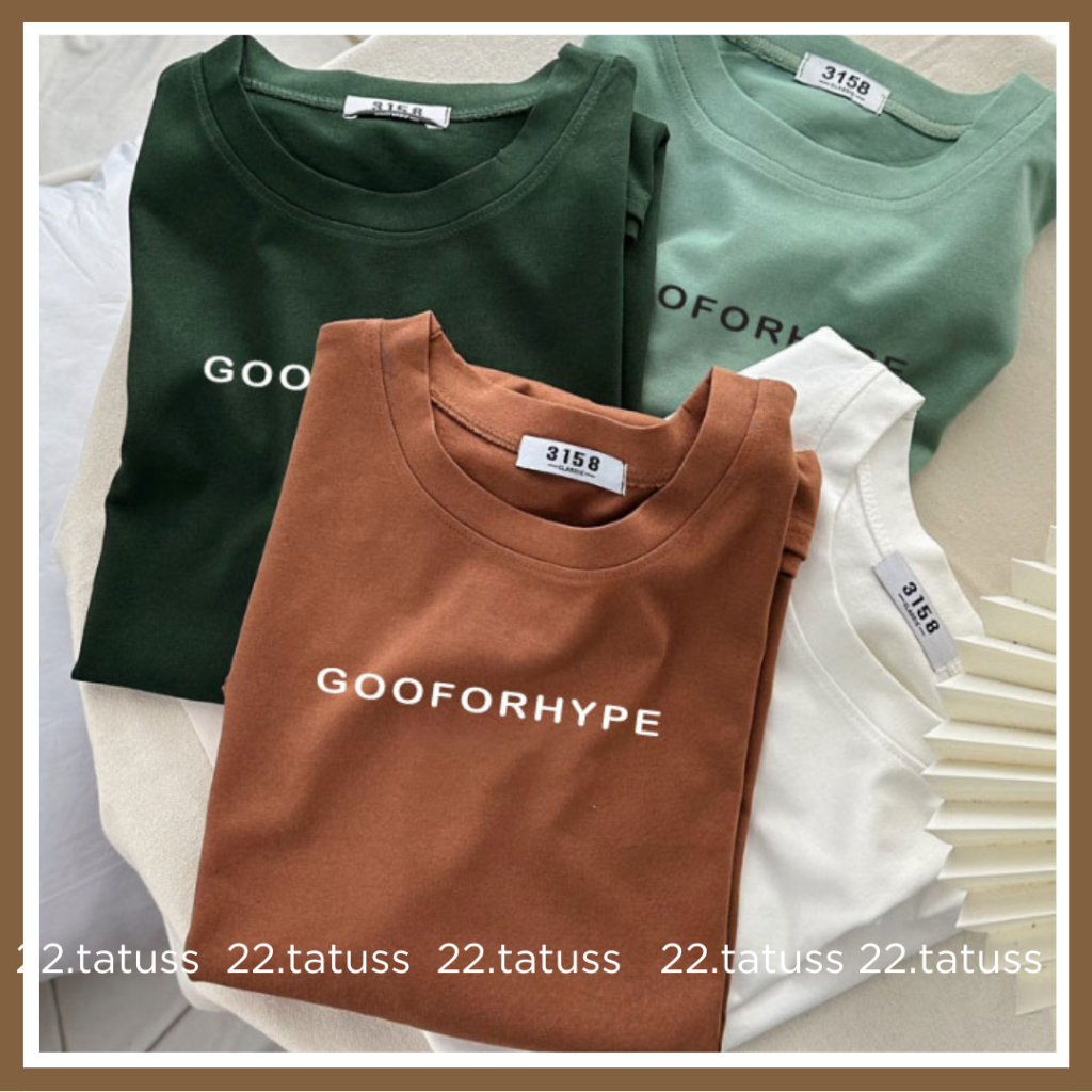 3158 cotton khô dày dặn GOODFORHYPE