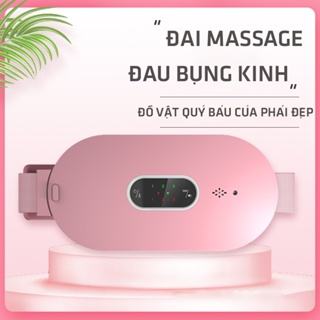 Đai massage giảm đau bụng kinh, máy matxa làm ấm bụng cho phụ nữ