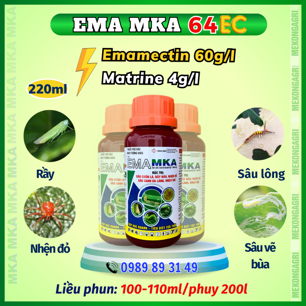 Quản lý công trùng chích hút - miệng nhai (220ml)