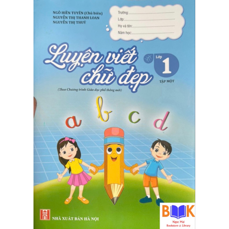 Sách -Luyện viết Chữ Đẹp Lớp 1