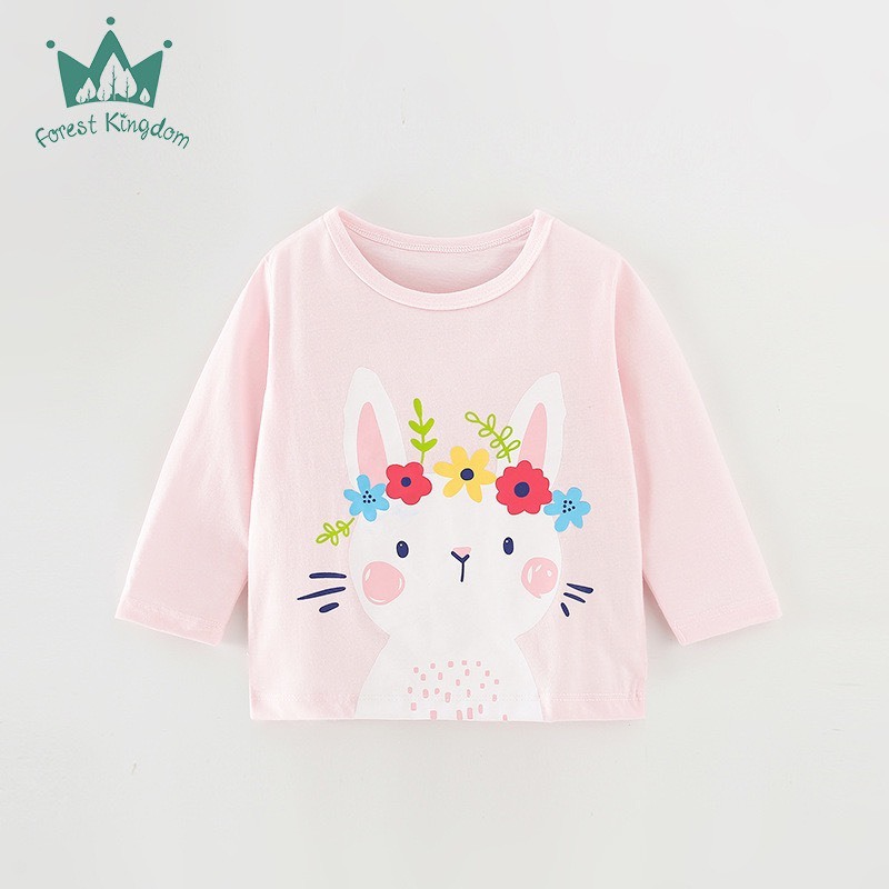 Áo Thun Dài Tay Cotton Nhiều Mẫu Cho Bé FK Gái Mẫu Mới 2023 P2 - Jumping Beans Official Store