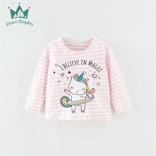 Áo Thun Dài Tay Cotton Nhiều Mẫu Cho Bé FK Gái Mẫu Mới 2023 P2 - Jumping Beans Official Store