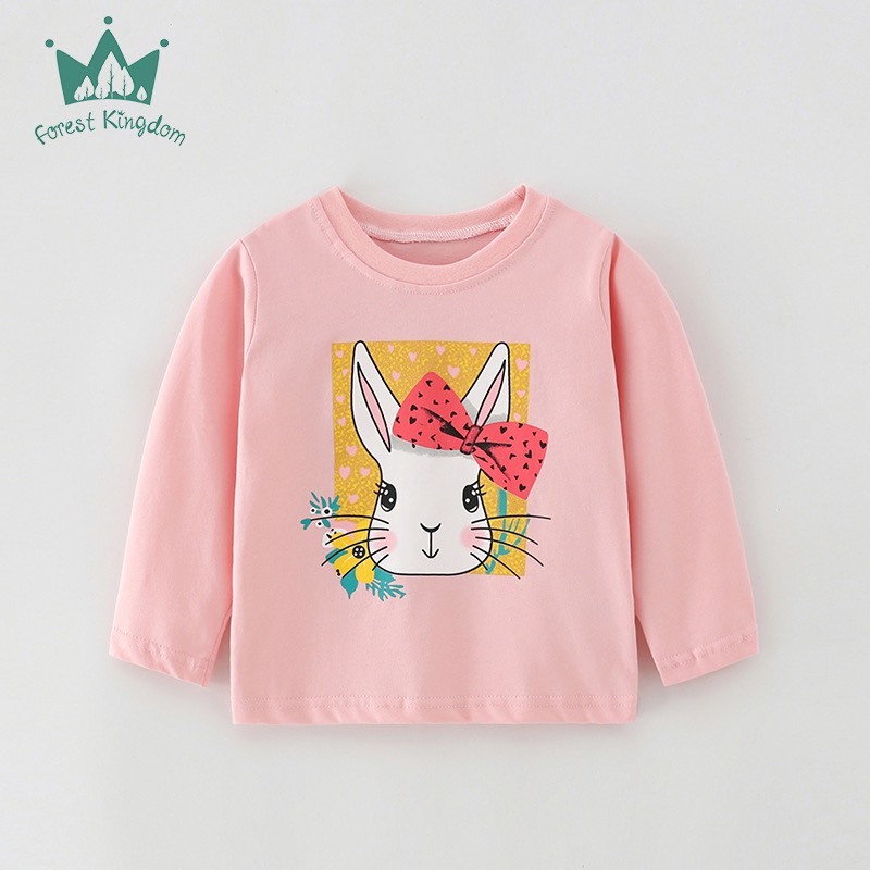 Áo Thun Dài Tay Cotton Nhiều Mẫu Cho Bé FK Gái Mẫu Mới 2023 P2 - Jumping Beans Official Store