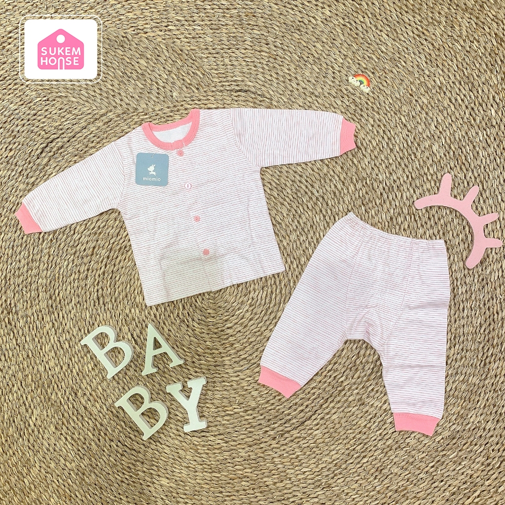 Bộ Quần Áo MIOMIO Dài Tay Mùa Thu Đông Chất Liệu 100% Cotton Hàng Chính Hãng An Toàn Cho Da Bé