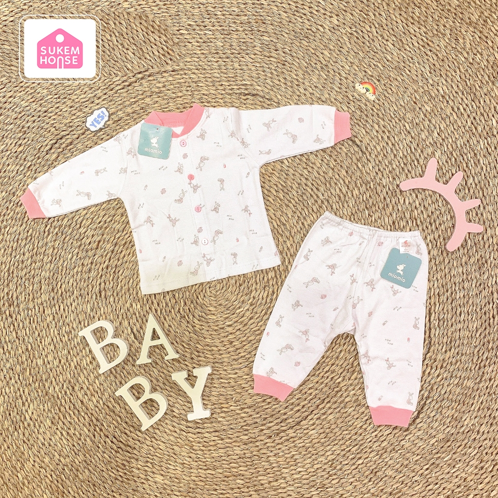 Bộ Quần Áo MIOMIO Dài Tay Mùa Thu Đông Chất Liệu 100% Cotton Hàng Chính Hãng An Toàn Cho Da Bé