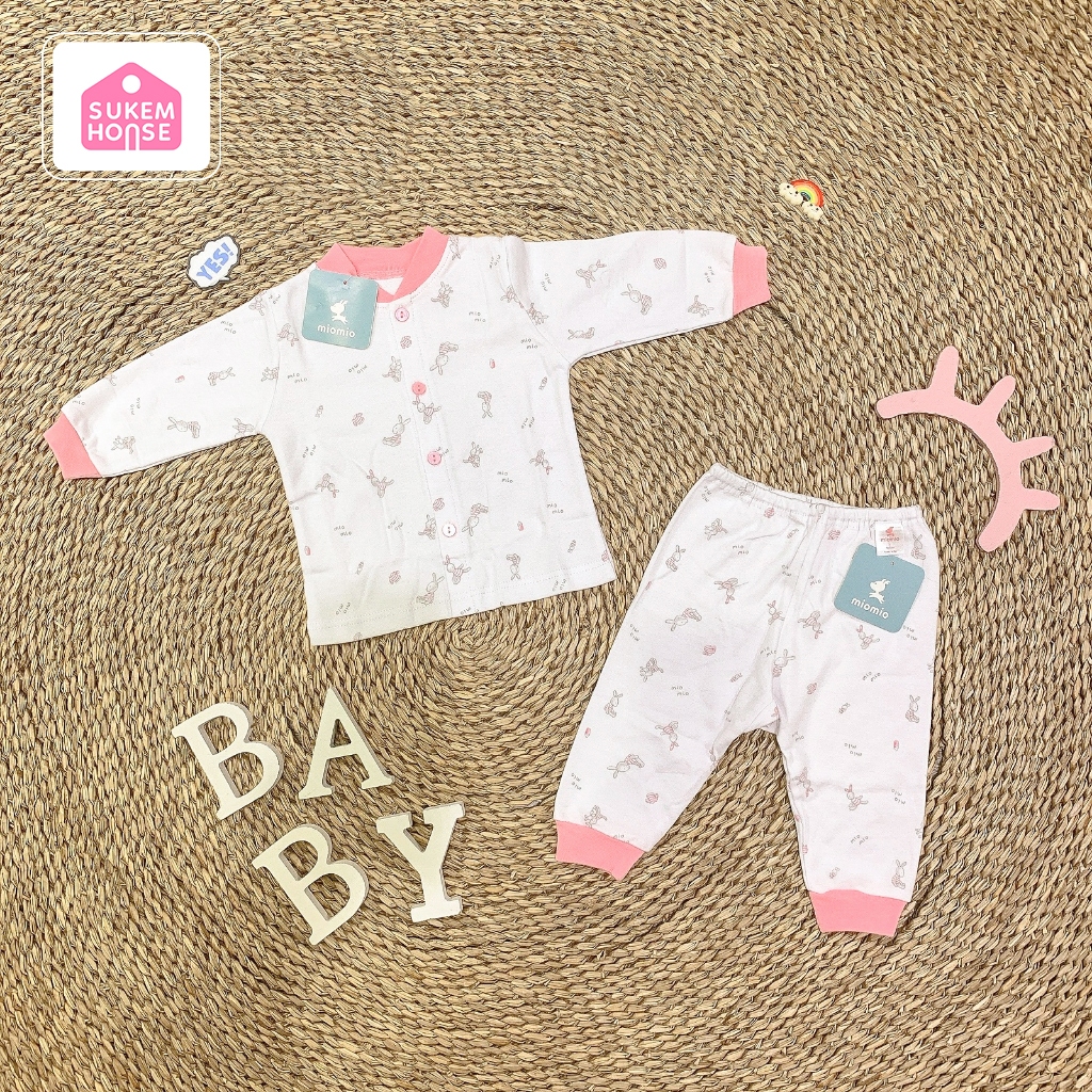 Bộ Quần Áo MIOMIO Dài Tay Mùa Thu Đông Chất Liệu 100% Cotton Hàng Chính Hãng An Toàn Cho Da Bé