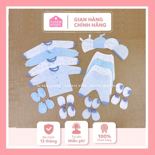 SET BỘ QUẦN ÁO MIOMIO MỎNG CHO BÉ TRAI VÀ BÉ GÁI CHẤT LIỆU COTTON 100% HÀNG CHÍNH HÃNG AN TOÀN CHO DA BÉ (SZ 1M/3M/6M)