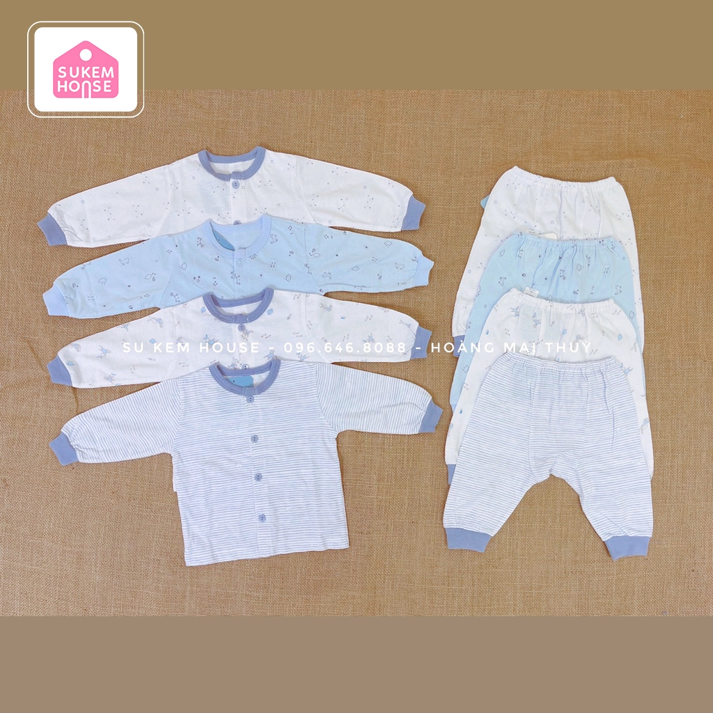 SET BỘ QUẦN ÁO MIOMIO MỎNG CHO BÉ TRAI VÀ BÉ GÁI CHẤT LIỆU COTTON 100% HÀNG CHÍNH HÃNG AN TOÀN CHO DA BÉ
