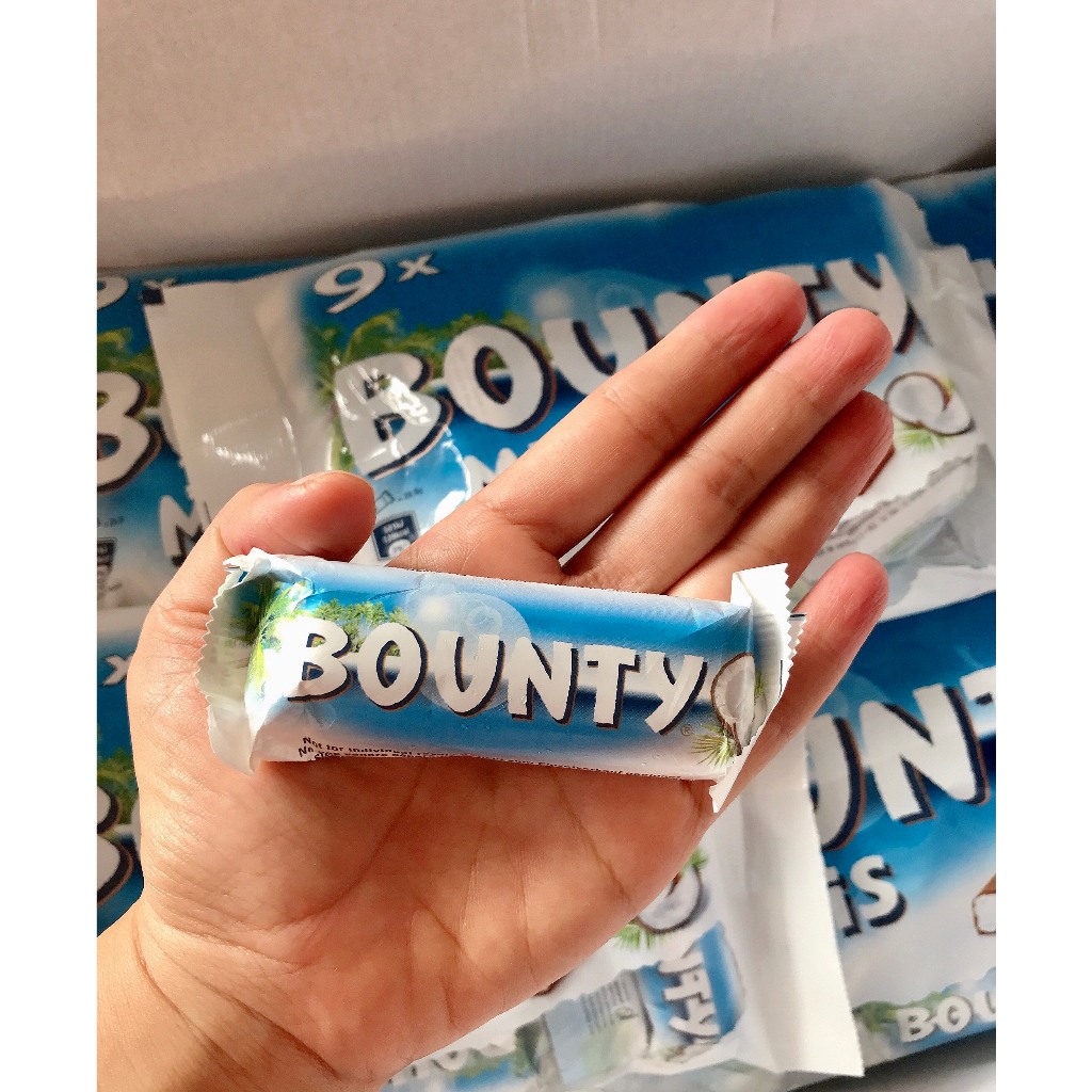 Socola dừa Bounty hàng chuẩn Đức gói 275g
